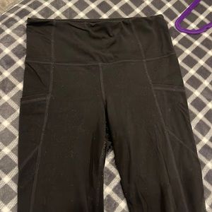 Black leggings from Athleta